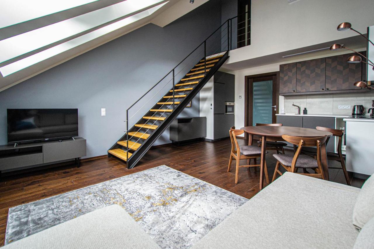Quite Loft With Balcony And 3 Air Conditioners プラハ エクステリア 写真