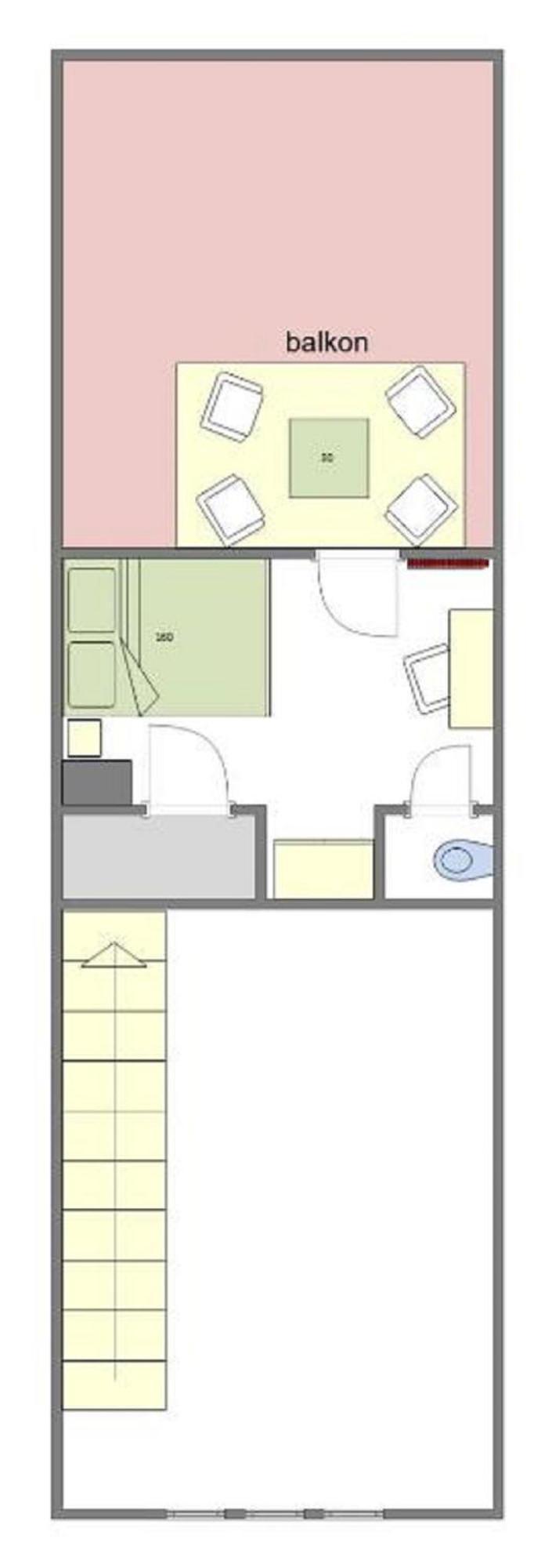 Quite Loft With Balcony And 3 Air Conditioners プラハ エクステリア 写真