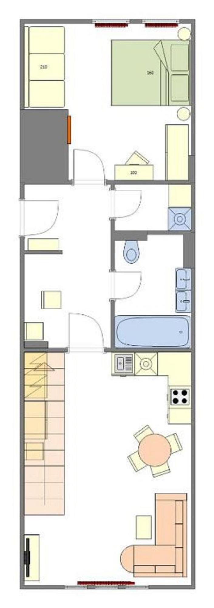Quite Loft With Balcony And 3 Air Conditioners プラハ エクステリア 写真